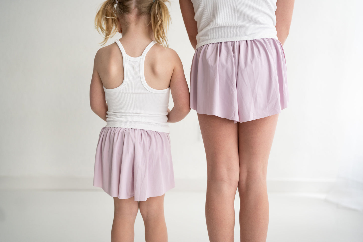 Youth Lavender Butterfly Shorts