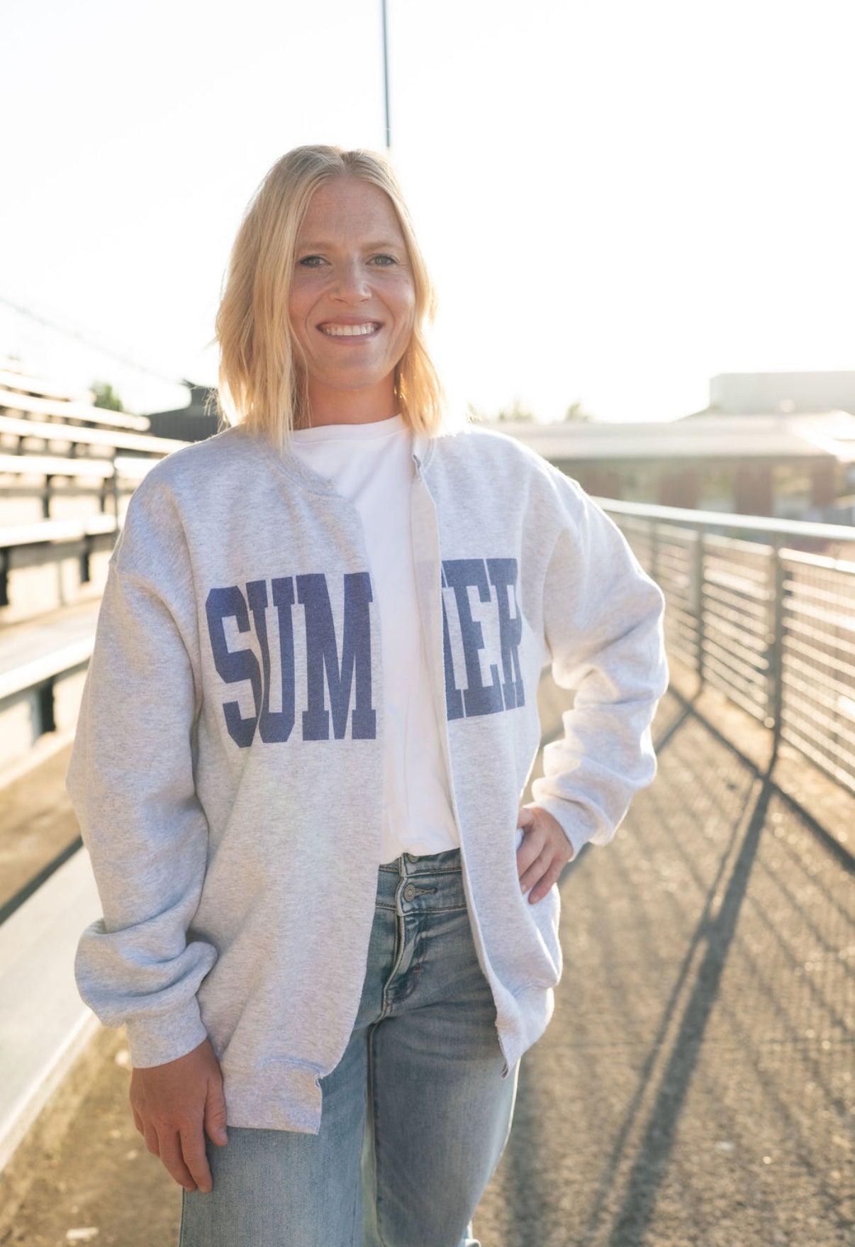 Sumner Sweatshirt Cardigan