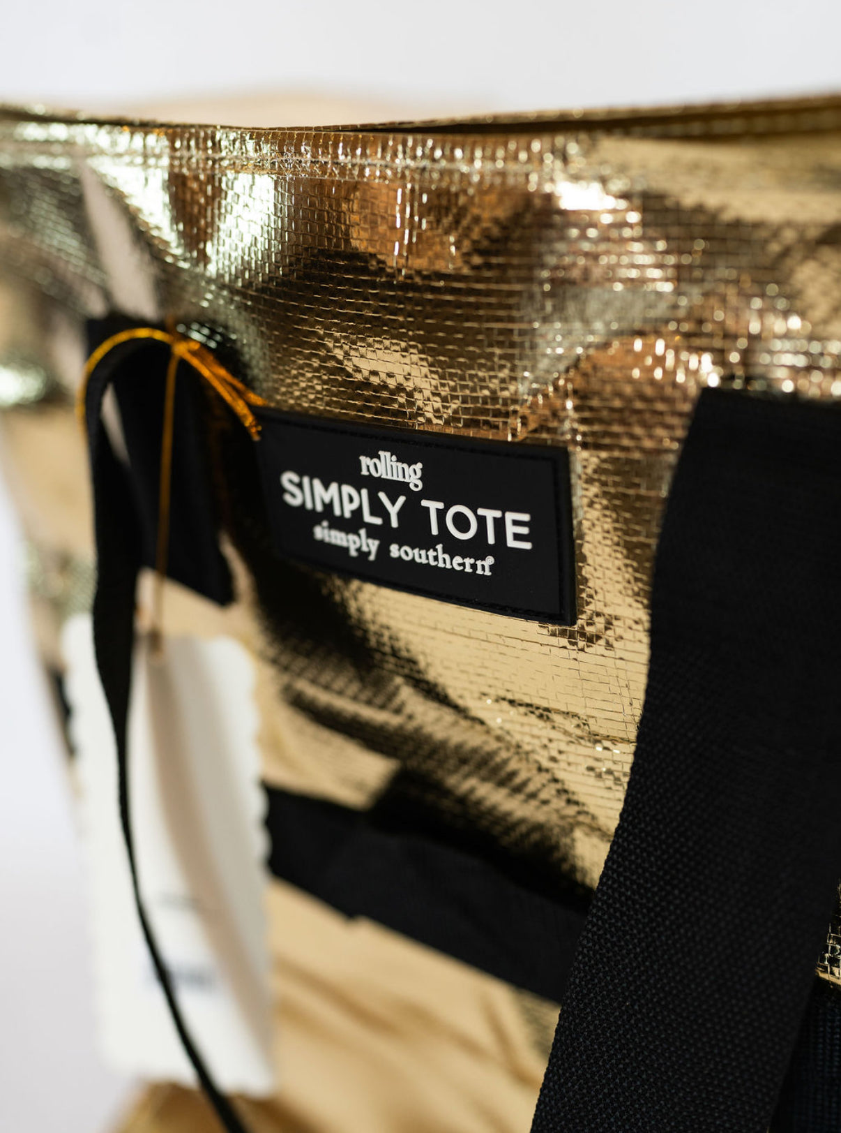 Simply Southern Roll Totes-Gold