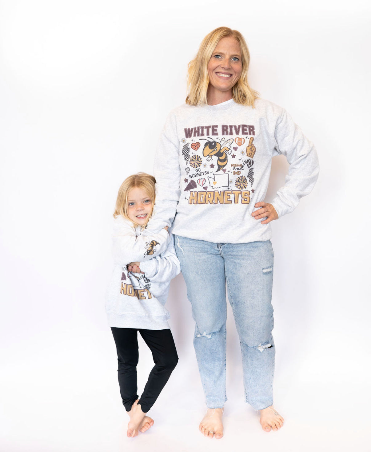 White River Graphic Crew Neck-Youth
