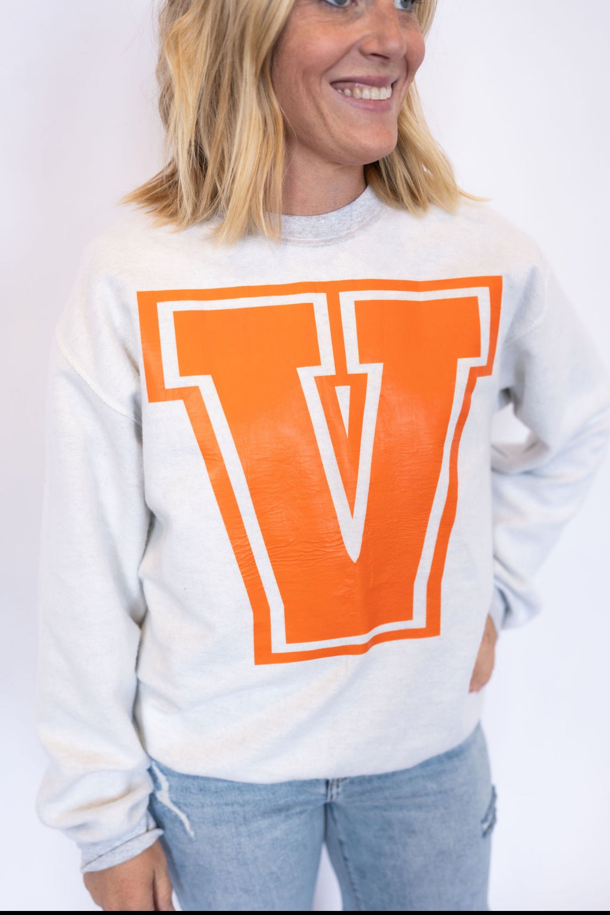Spartans Reversible "V" Crew Neck