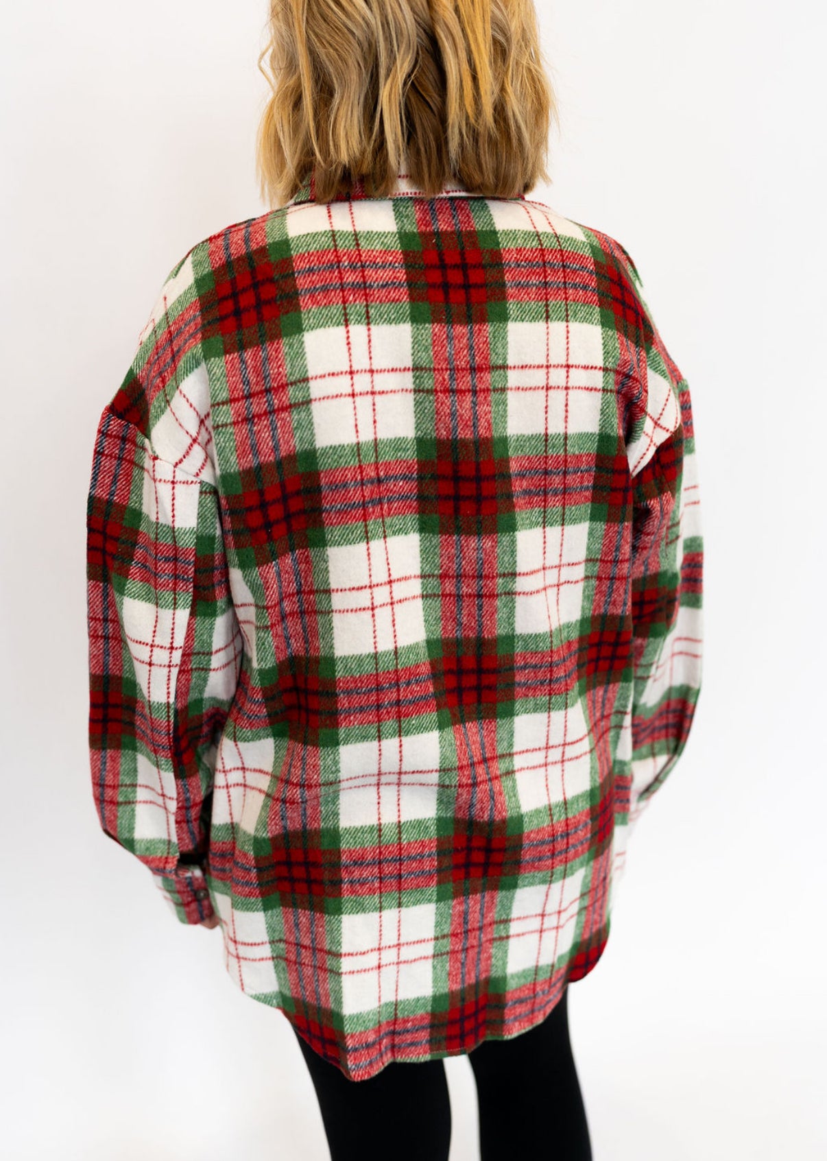 Holly Jolly Plaid Shacket