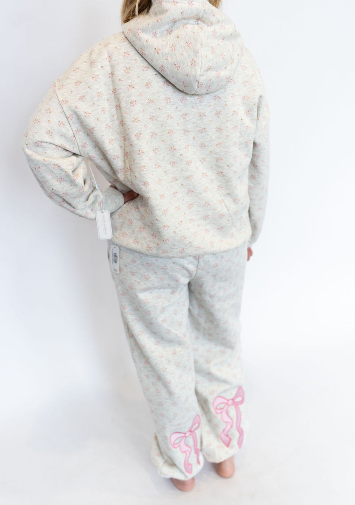 Simply Southern Floral Bow Sweatpants