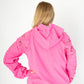 Womens Pink Petal Hoodie