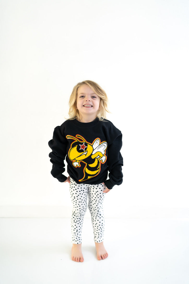 Youth Hornet Mascot Crewneck Sweatshirt