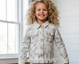 City Scout Winter Camo Fringe Button Denim | Toddler & Youth