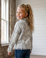 City Scout Winter Camo Fringe Button Denim | Toddler & Youth
