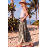 Lace Tulip Washed Camo Relaxed Fit Jean | Women's