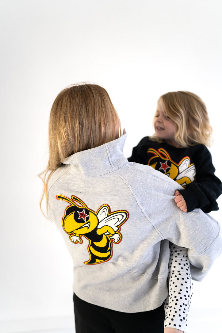 Youth Hornet Mascot Crewneck Sweatshirt