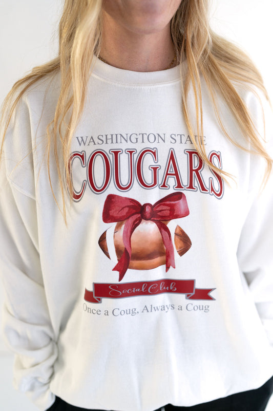 WSU Cougars Social Club Crewneck