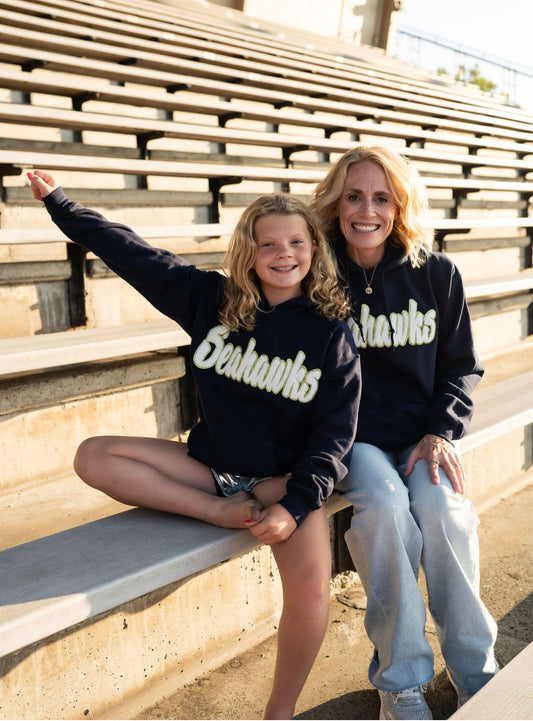 Seahawks Patch Hoodie-Youth