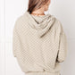 Ask Me Out Checkered Hoodie in Sage