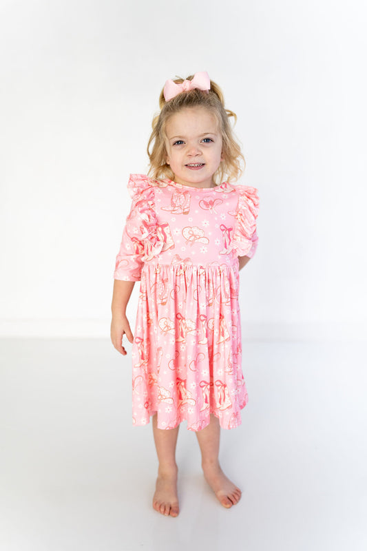 Toddler/Girl Howdy Twirl Dress