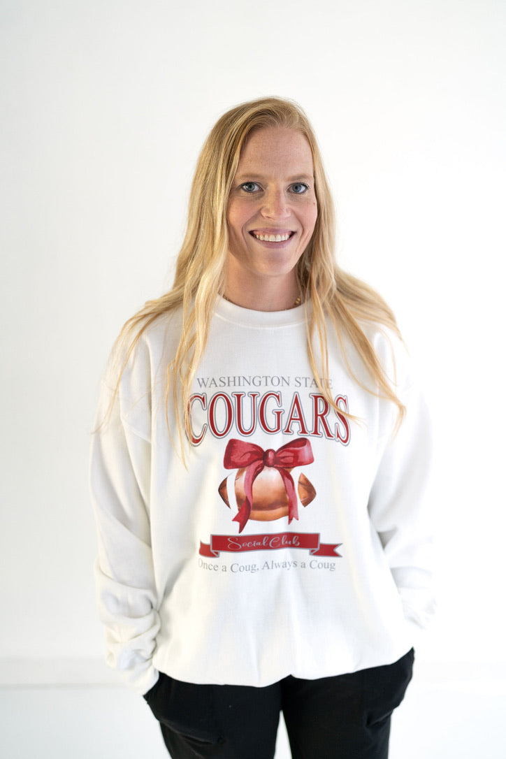 WSU Cougars Social Club Crewneck