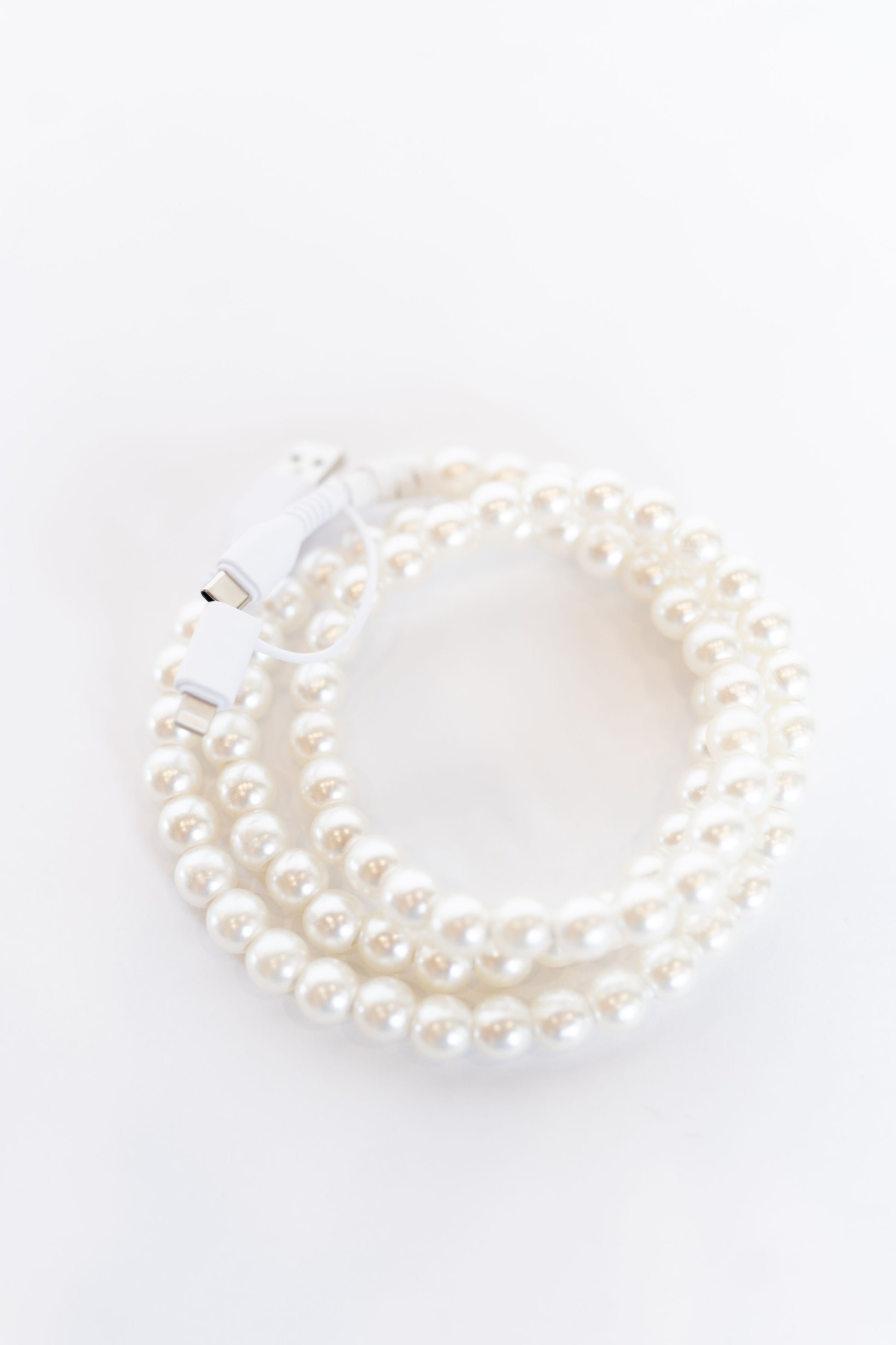 Beaded Phone charger in multiple color options, 2 in 1 UBS phone fast chargers 