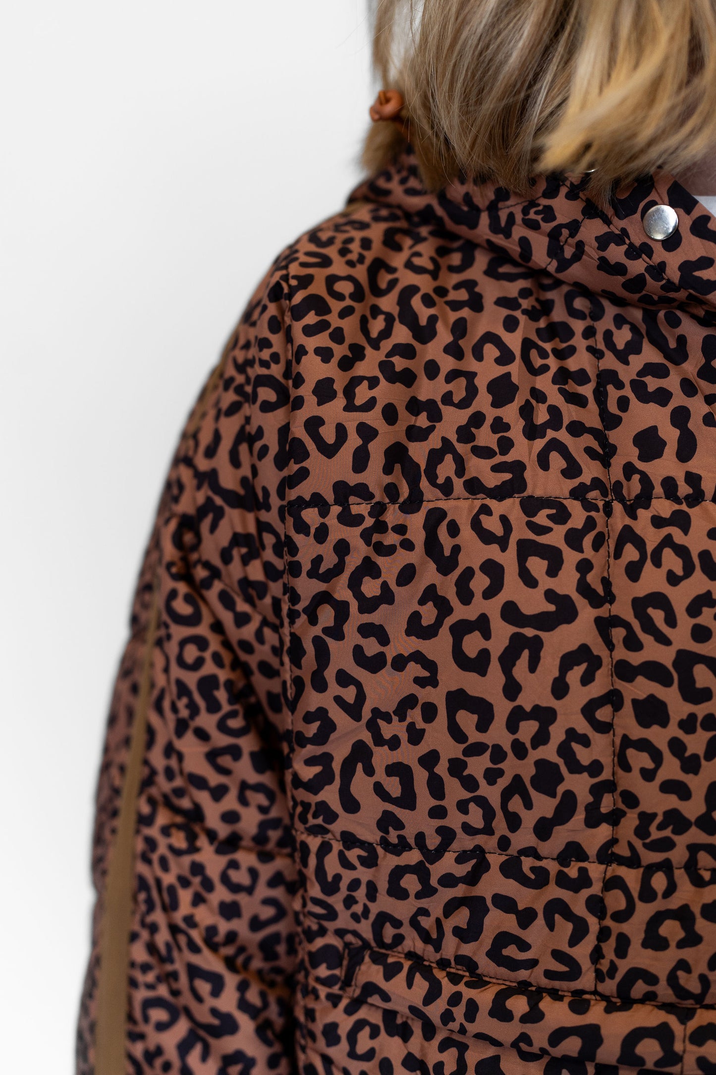 Peyton Puffer Leopard Jacket
