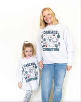 Cougar Spirit Collage Crewneck ( Adult & Youth )