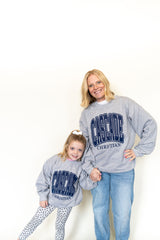 Cascade Christian Classic Collegiate Crew-GREY (Adult & Youth)