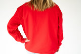 Wolfpack Polka Dot Mock Neck Sweatshirt | Women's