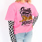 Optical Illusion Mesh Long Sleeve Top