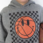 Youth Game On Basketball Hoodie