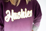 Huskies Sombre Corded Crew | Women's