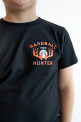 Baseballism Hardball Hunter Antlers Youth T-Shirt | Youth