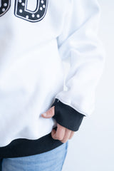 Polka Dot WWJD Mock Neck | Women's