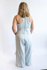 Simply Southern Jumpsuit | Light Blue | Women's
