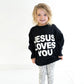 Toddler/Youth Jesus Loves You Crewneck