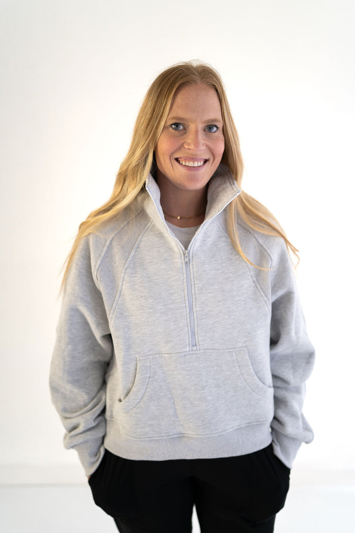 Women's Game Day "Cougar" Scuba Quarter Zip Sweatshirt