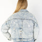Womens Starry Pearl Denim Jacket