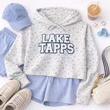 Floral Lake Tapps Patch Hoodie