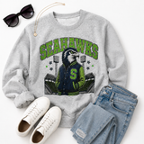 Seahawk Rhinestone Rally Crew Neck | Womens
