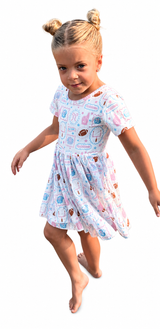 Touchdown Twirl Dress |Toddler & Youth