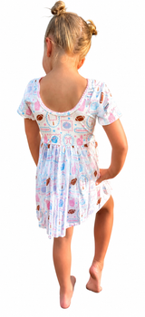 Touchdown Twirl Dress |Toddler & Youth
