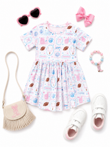 Touchdown Twirl Dress |Toddler & Youth