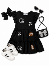 Friday Night Lights Black Dress | Toddler & Youth