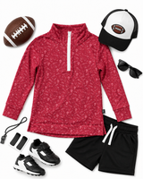 Friday Night Lights Maroon Quarter Zip