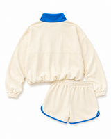 Katydid Pale Yellow Quarter-Snap Two-Piece Athletic Set
