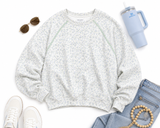 Simply Southern Lounge Crew Neck – Robin’s Egg Floral | Women's