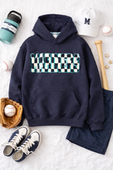 Mariners Checkered Hoodie | Youth