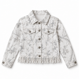 City Scout Winter Camo Fringe Button Denim | Toddler & Youth
