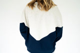 Seahawks Chenille Varsity Colorblock Sweatshirt | Women's