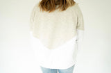 Cougars Chenille Varsity Colorblock Sweatshirt | Women's