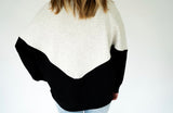 Panthers Chenille Varsity Colorblock Sweatshirt | Women's