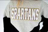Spartans Chenille Varsity Colorblock Sweatshirt | Women's