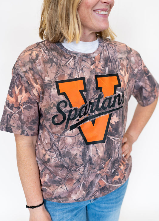 Camo "Valley" Spartan T-Shirt