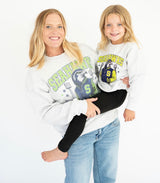Seahawks Spirit Crew Neck | Youth