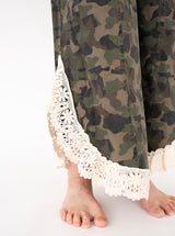 Lace Tulip Washed Camo Relaxed Fit Jean | Women's